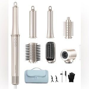 Cosy Companions 6 in-1 Hair Dryer Brush High-Speed Negative Ionic Blow Dryer